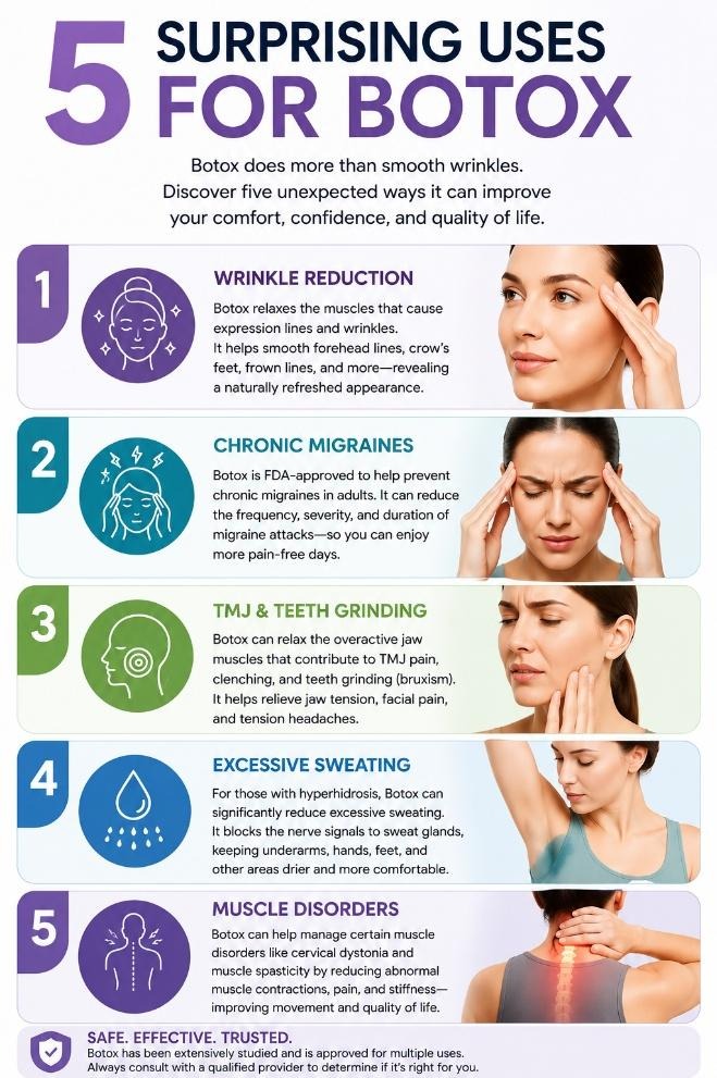 Botox Uses Beyond Wrinkles